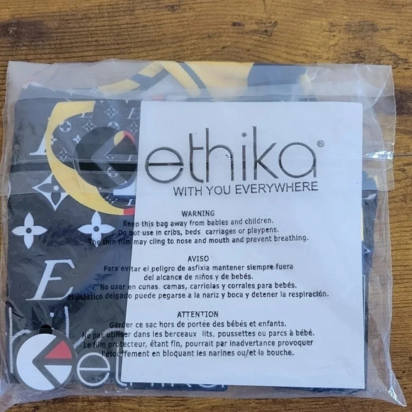 ETHIKA Women's Full Bloom Multi-color Sports Bra Size Medium NWT - Picture 5 of 6